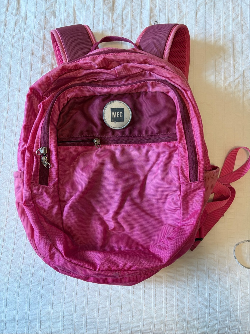 MEC - pink Elementary Book Bag,
